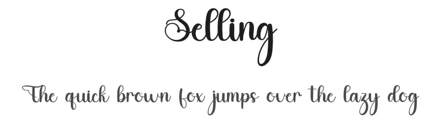 Selling by FreshtypeINK — Script Handwritten Font