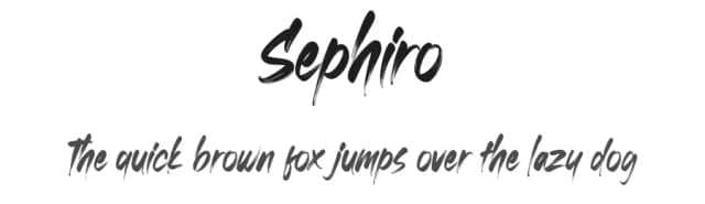 Sephiro by Omotu Studio — Script Handwritten Font