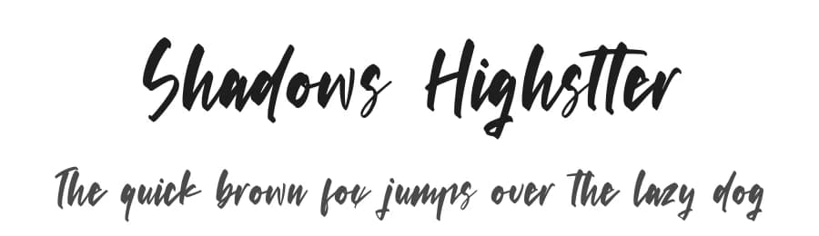Shadows Highstter by Letterena Studios — Script Handwritten Font