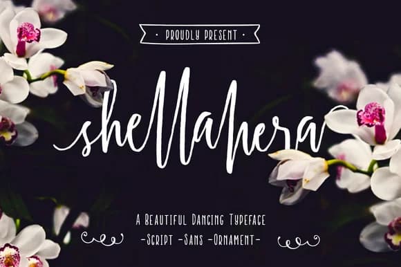 Shellahera Script Font by LostvolType — Script Handwritten Font