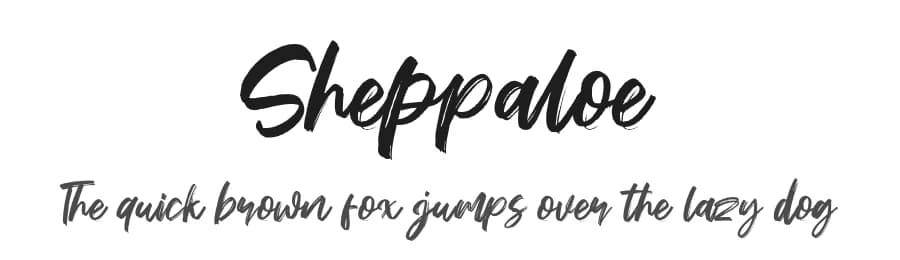 Sheppaloe by Khurasan — Script Handwritten Font