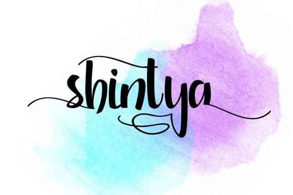 Shintya Font by Incools Design Studio — Script Handwritten Font