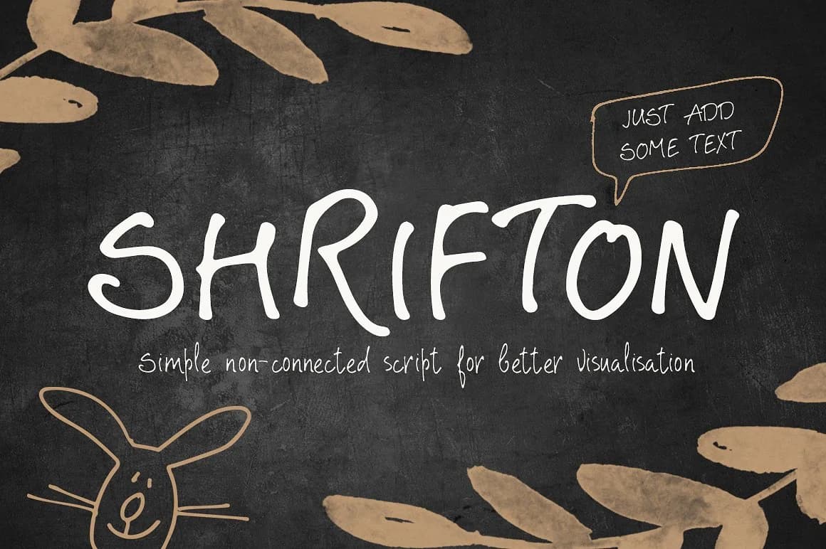 Shrifton Font by Blessed Print — Script Handwritten Font