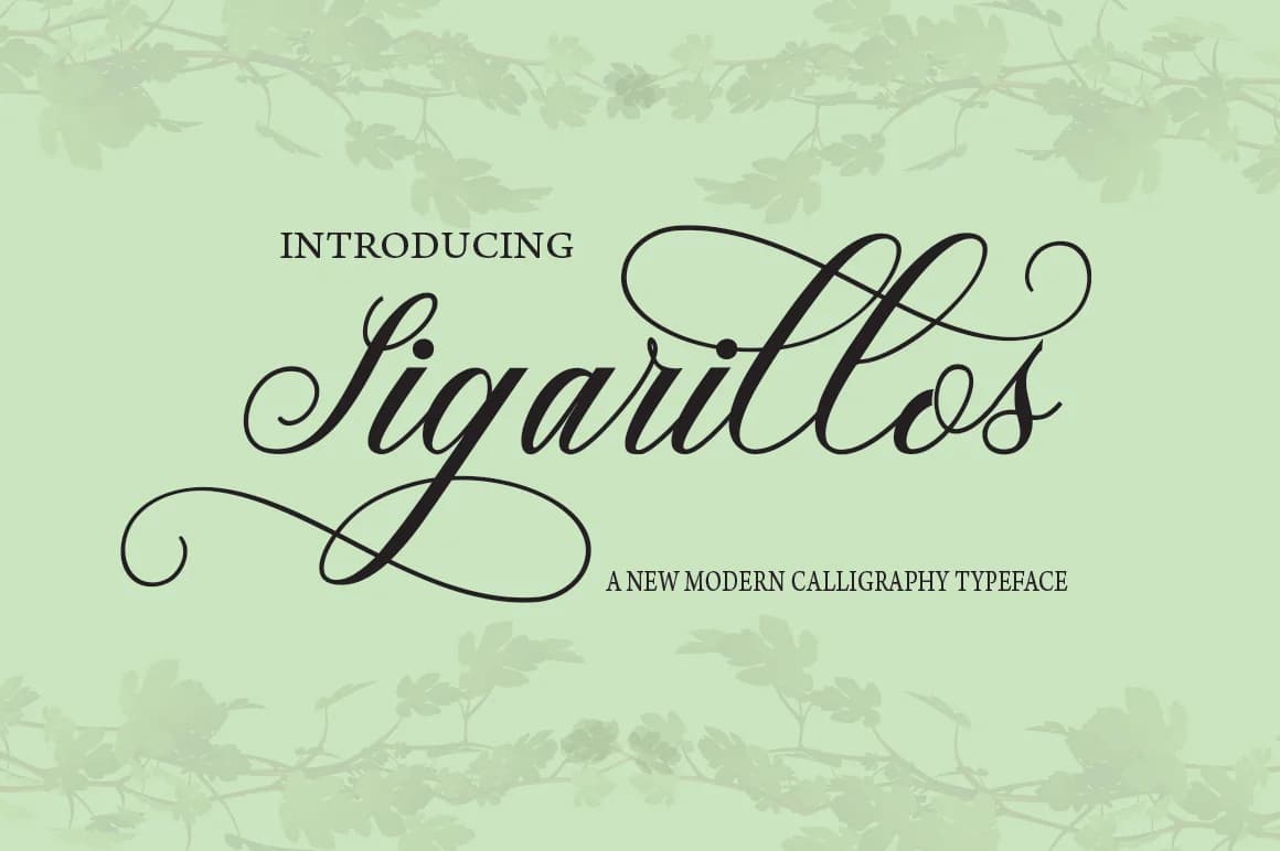 Sigarillos Font by Danti — Script Handwritten Font