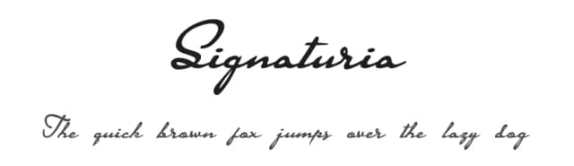 Signaturia by Grewfont Studio — Script Handwritten Font