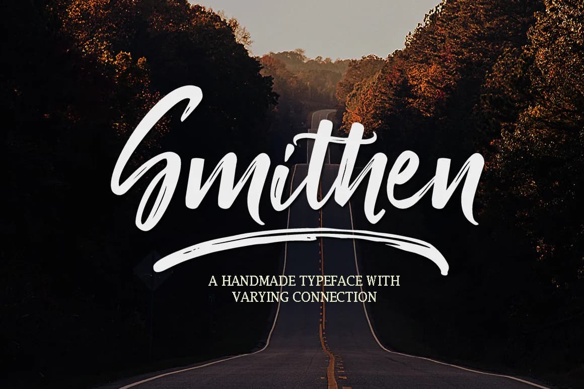 Smithen Font by Youngtype β Script Handwritten Font