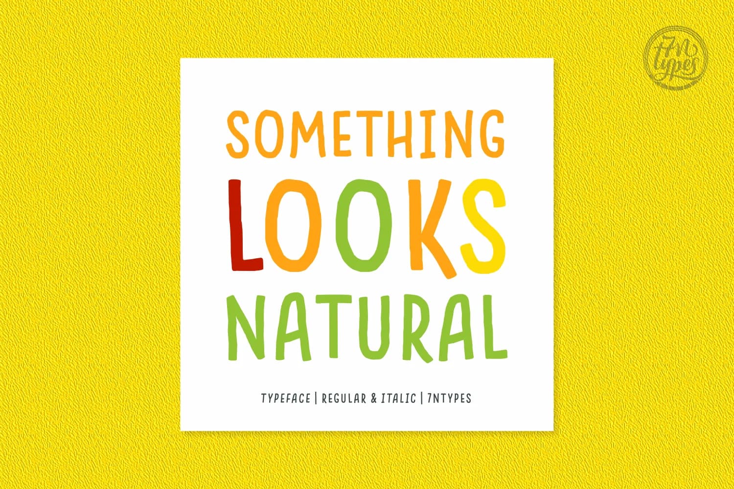 Something Looks Natural Font by Situjuh — Script Handwritten Font