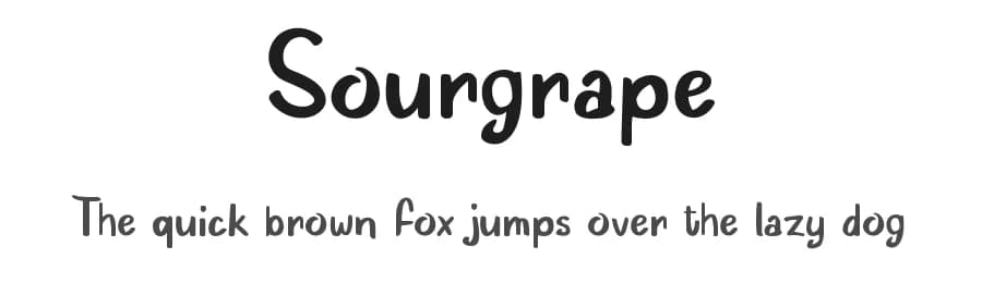 Sourgrape by Tigadestd — Script Handwritten Font