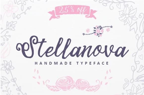 Stellanova Font by Ian Mikraz — Script Handwritten Font