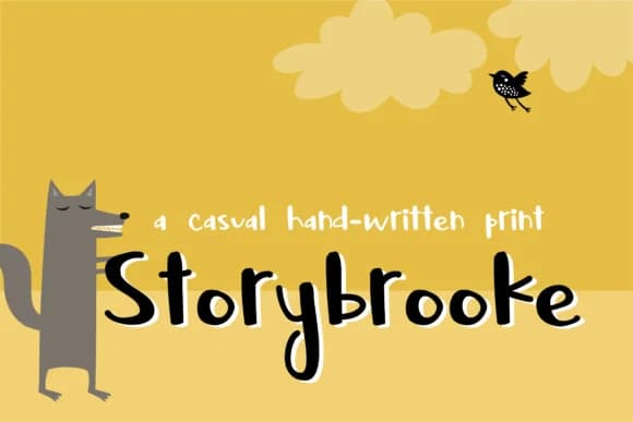 Storybrooke Font by Illustration Ink — Script Handwritten Font