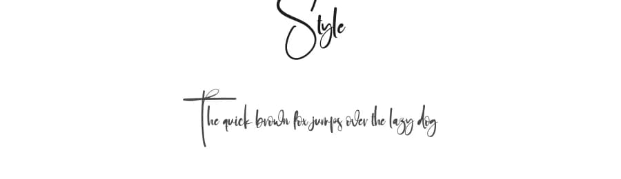 Style by Scratchones — Script Handwritten Font