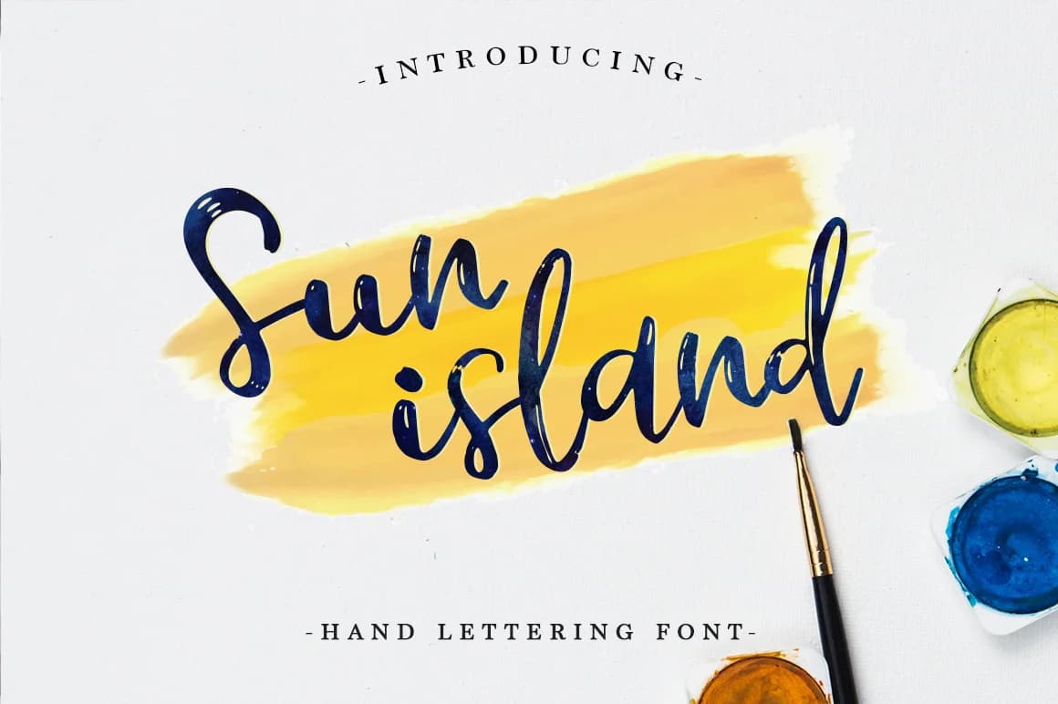 Sun Island Font by Pasha Larin — Script Handwritten Font