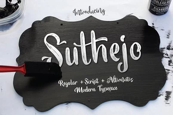 Suthejo Font by Olexstudio — Script Handwritten Font