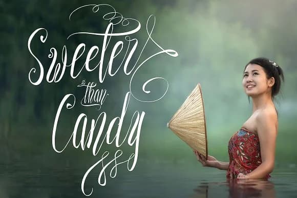 Sweeter Than Candy Font by Royaltype β Script Handwritten Font