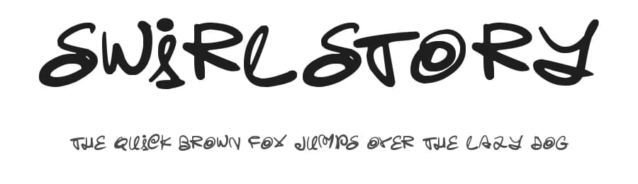 Swirlstory by Hawtpixel — Script Handwritten Font