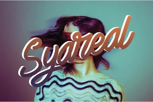 Syareal Font by bestee fakin houwer — Script Handwritten Font