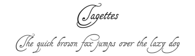 Tagettes by Pia Frauss — Script Handwritten Font