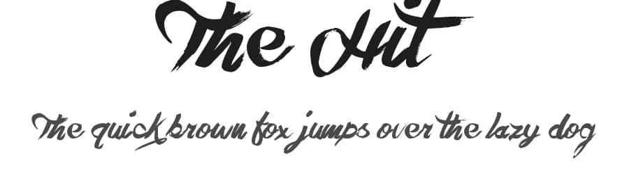 The Hit by JSH creates — Script Handwritten Font