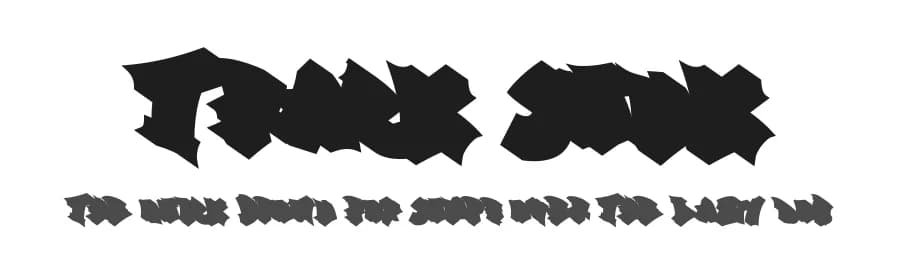 Track Junk by Cikareotype Studio — Script Handwritten Font