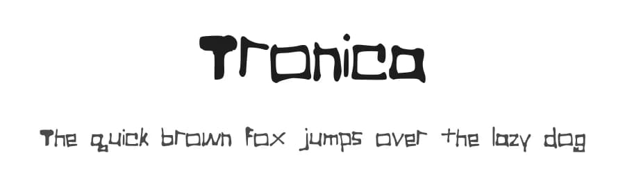 Tronica by Natalie M. — Script Handwritten Font