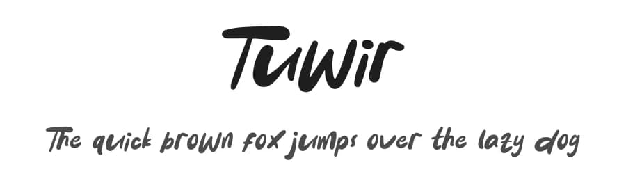 Tuwir by Khurasan — Script Handwritten Font