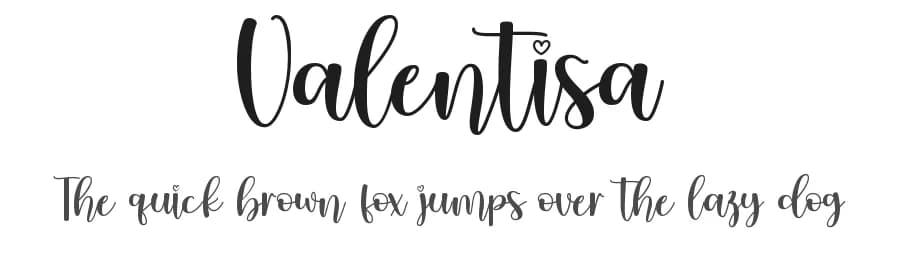 Valentisa by Endri Sulistyawan — Script Handwritten Font
