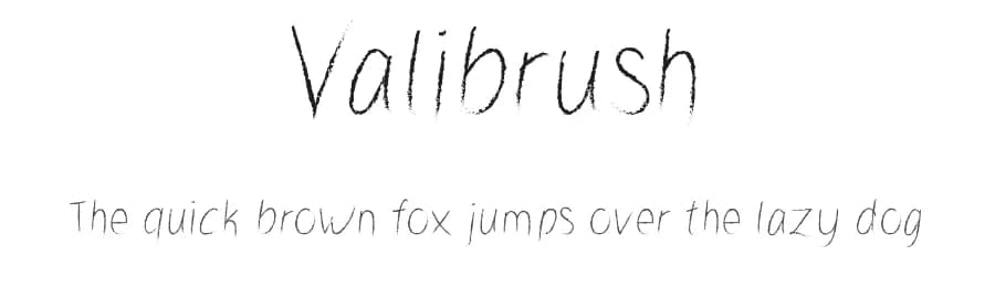Valibrush by UI Creative — Script Handwritten Font
