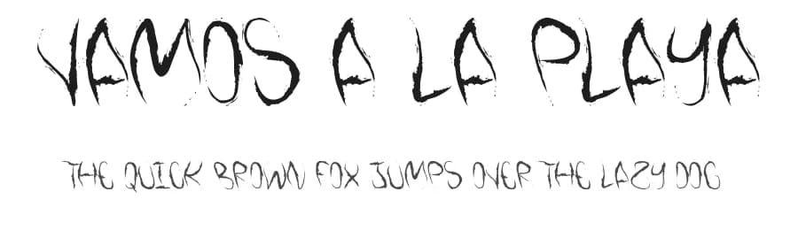 Vamos a la playa by Qkila β Script Handwritten Font