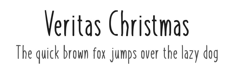 Veritas Christmas by Md Shohail Bhuian — Script Handwritten Font