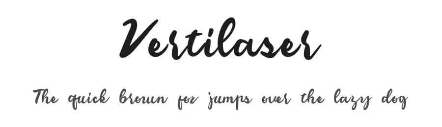 Vertilaser by UI Creative — Script Handwritten Font