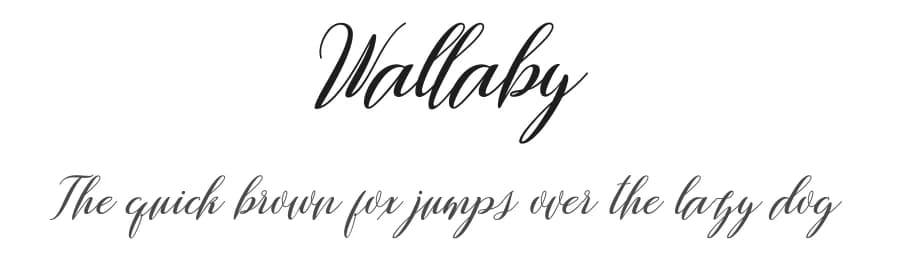Wallaby by Danti — Script Handwritten Font