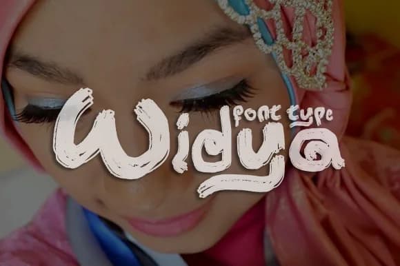 Widya Font by Gblack Id — Script Handwritten Font