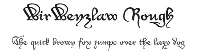WirWenzlaw Rough by Pia Frauss — Script Handwritten Font