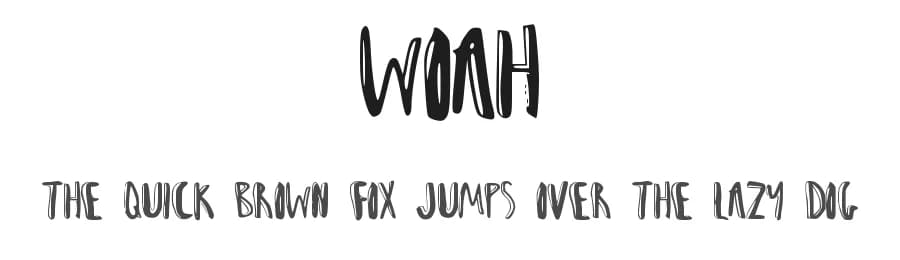 Woah by Nat McFly β Script Handwritten Font