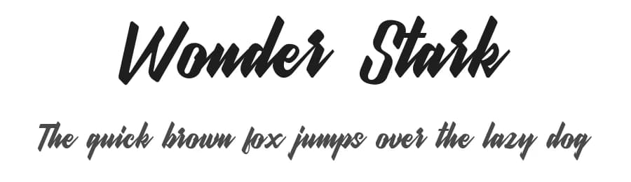 Wonder Stark by Letterhend Studio — Script Handwritten Font