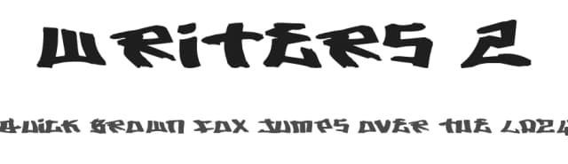 Writers 2 by Johan Waldenström — Script Handwritten Font