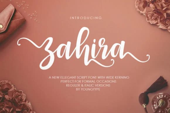 Zahira Font by Youngtype — Script Handwritten Font