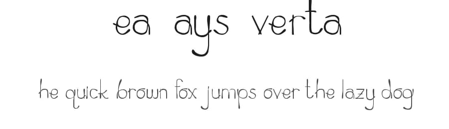 Zea Mays Everta by Jacqueline Bantad — Script Handwritten Font