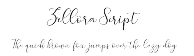 Zellora Script by Masinong Studio — Script Handwritten Font