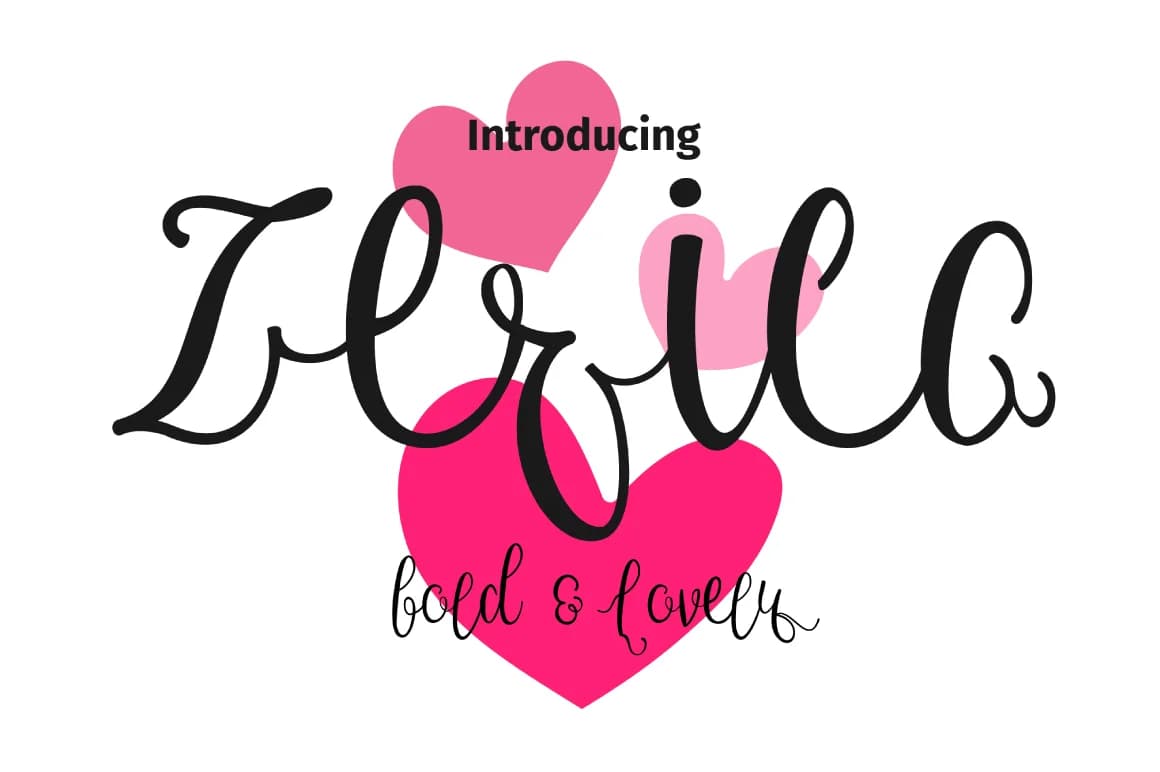 Zerica Script Font by Ajir — Script Handwritten Font