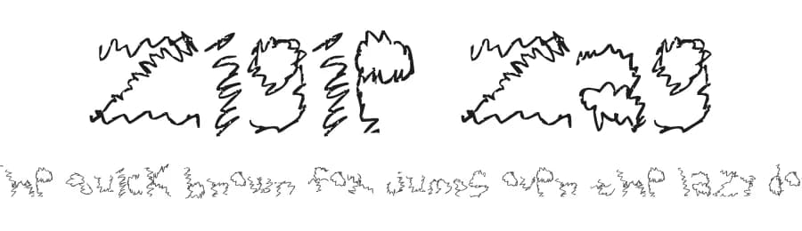 Zigie Zag by Elijah B β Script Handwritten Font