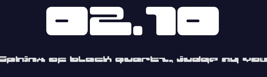 02.10 by Fenotype — Display Font — thumbnail 2