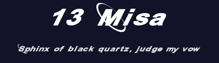 13 Misa by Zane Townsend — Display Font — thumbnail 2