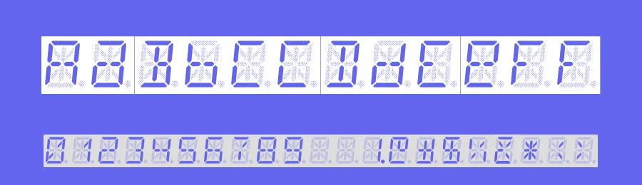 14 Segment LED by Anthony Robinson — Display Font — thumbnail 3
