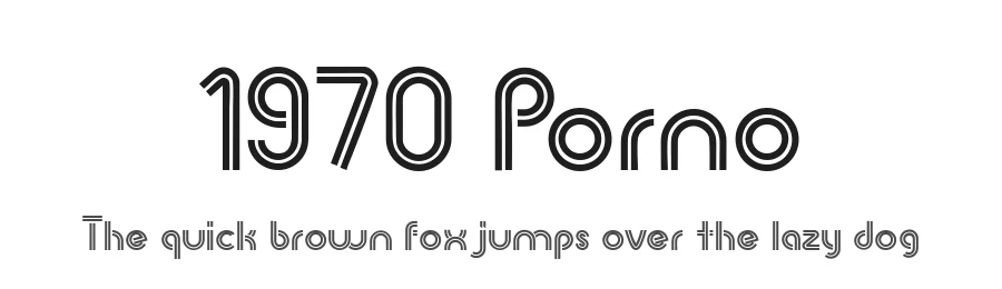 1970 Porno
