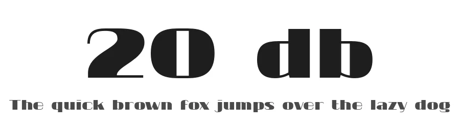 20 db
