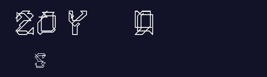 20 Years Overthinking by Najib Savyid — Decorative Font — thumbnail 2