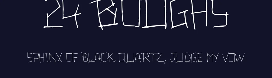 24 Boughs by Poemhaiku — Script Handwritten Font — thumbnail 2