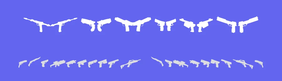 2nd Amendment 2050 by Iconian Fonts — Dingbats Font — thumbnail 3