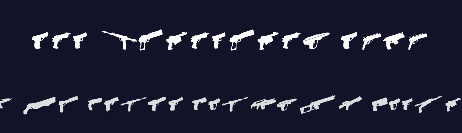 2nd Amendment 2050 by Iconian Fonts — Dingbats Font — thumbnail 2